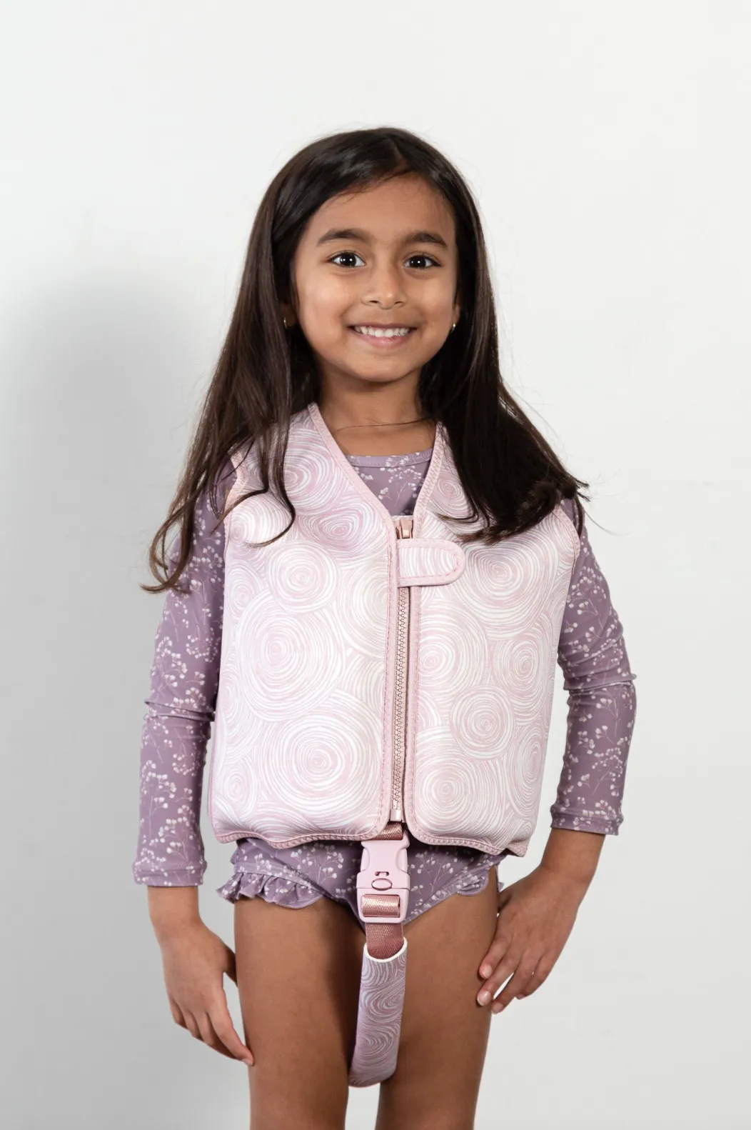 Swim Vests: Small (1-3Y) / Sage Stripes