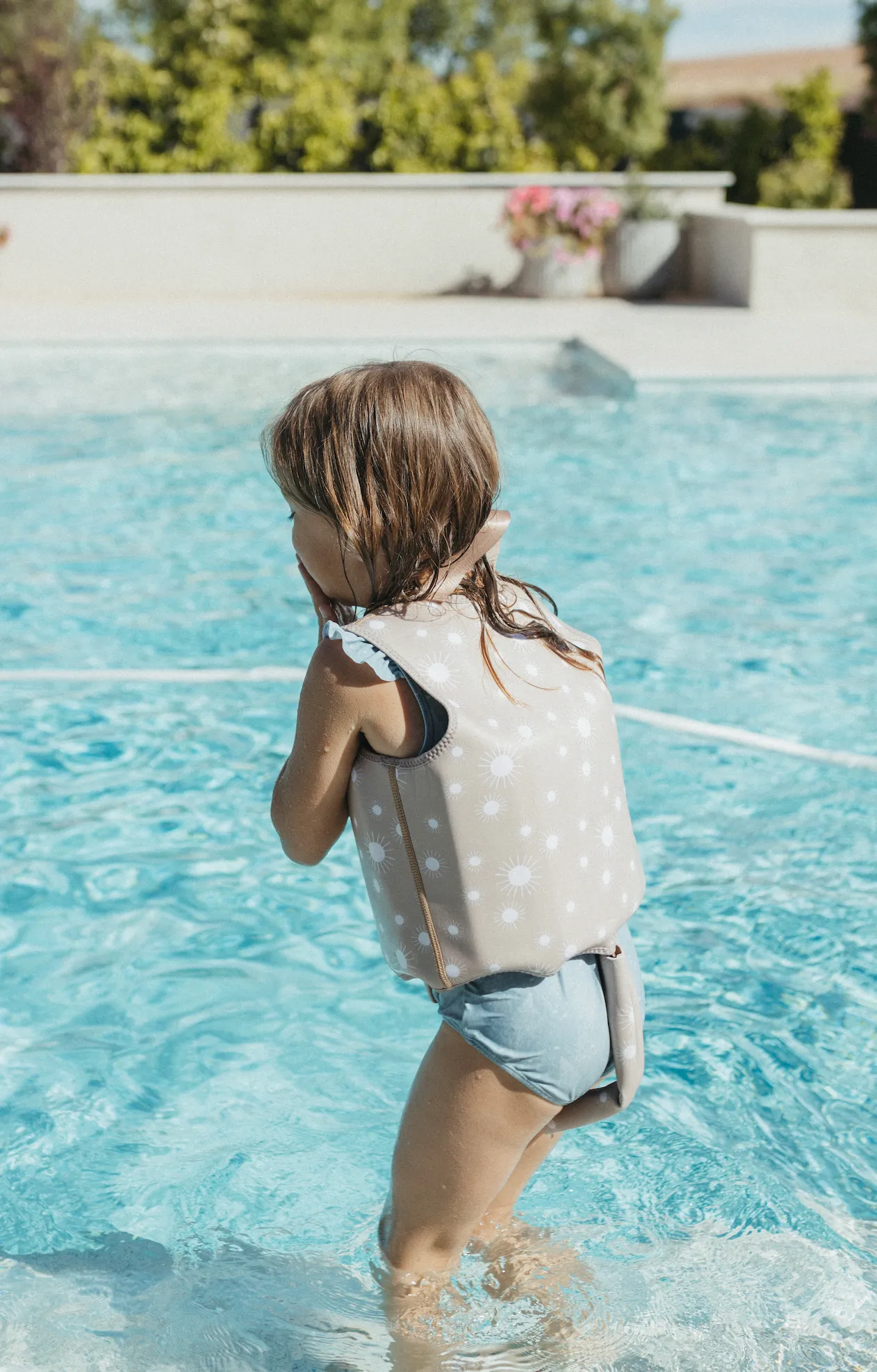 Swim Vests: Small (1-3Y) / Sage Stripes