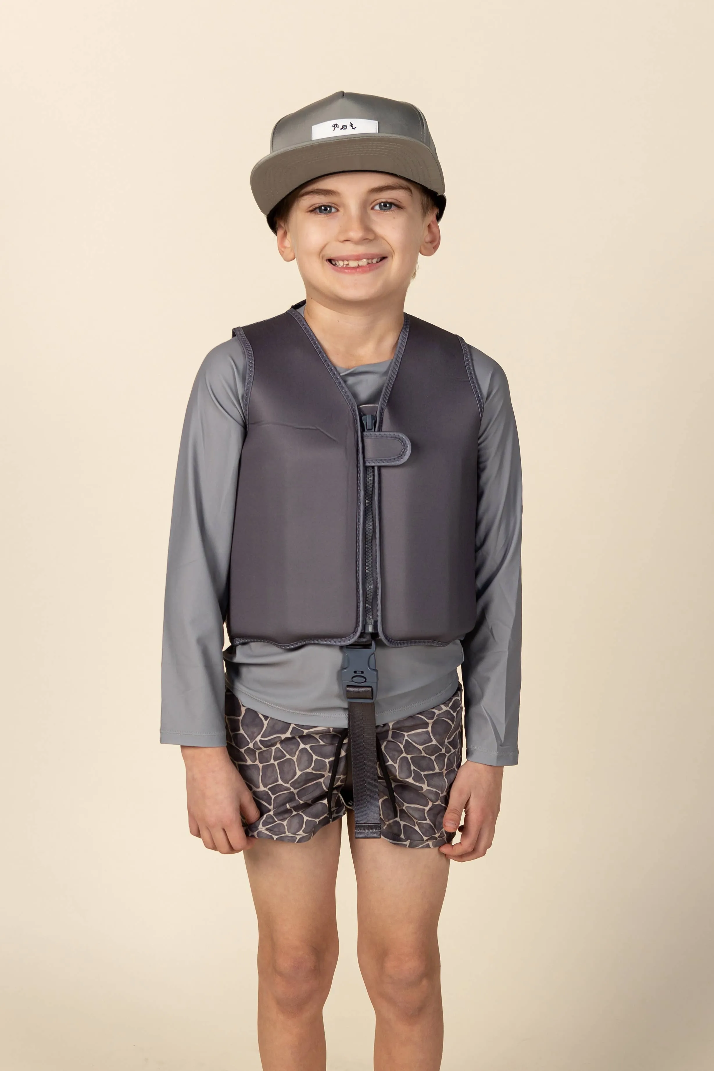 Swim Vests: Small (1-3Y) / Sage Stripes