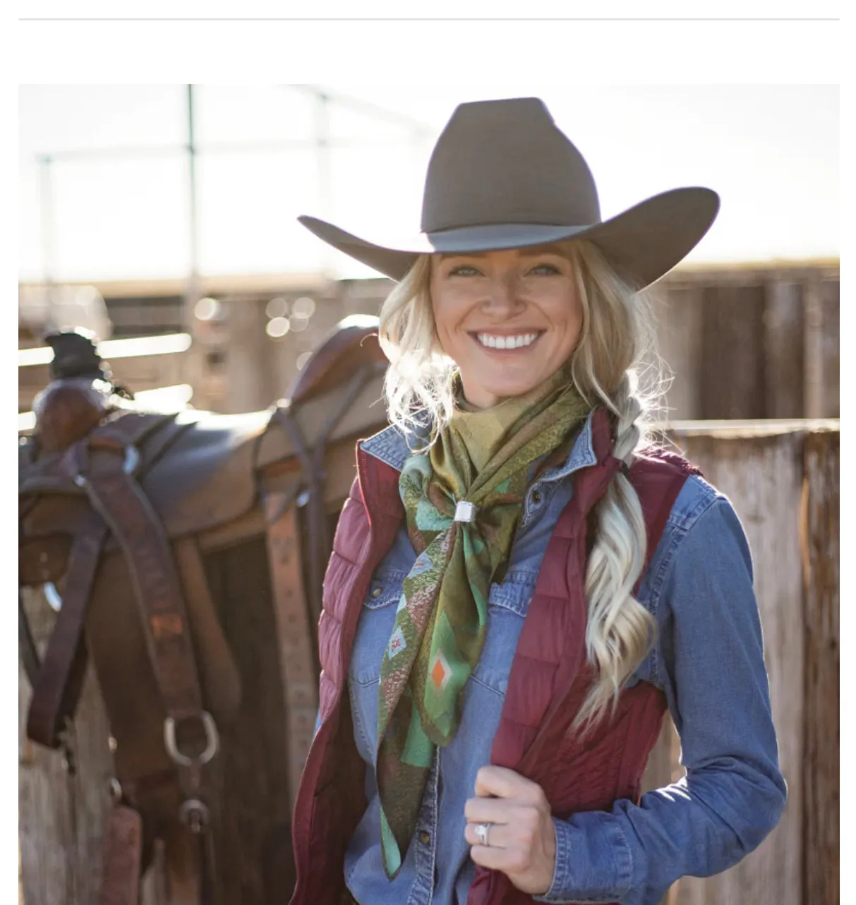 The Santa Fe Silk Wild Rag