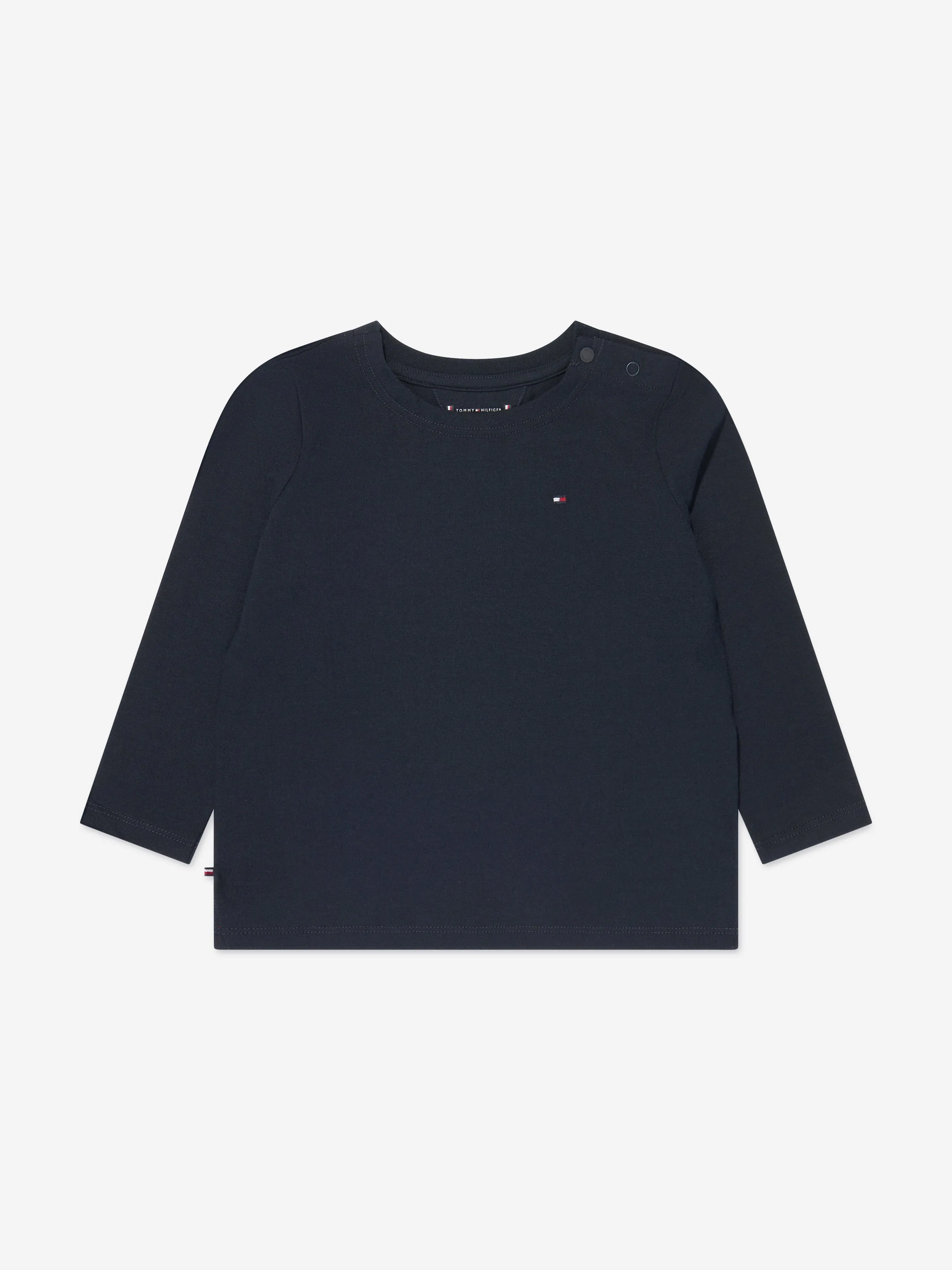 Tommy Hilfiger Baby Dungaree Set in Navy