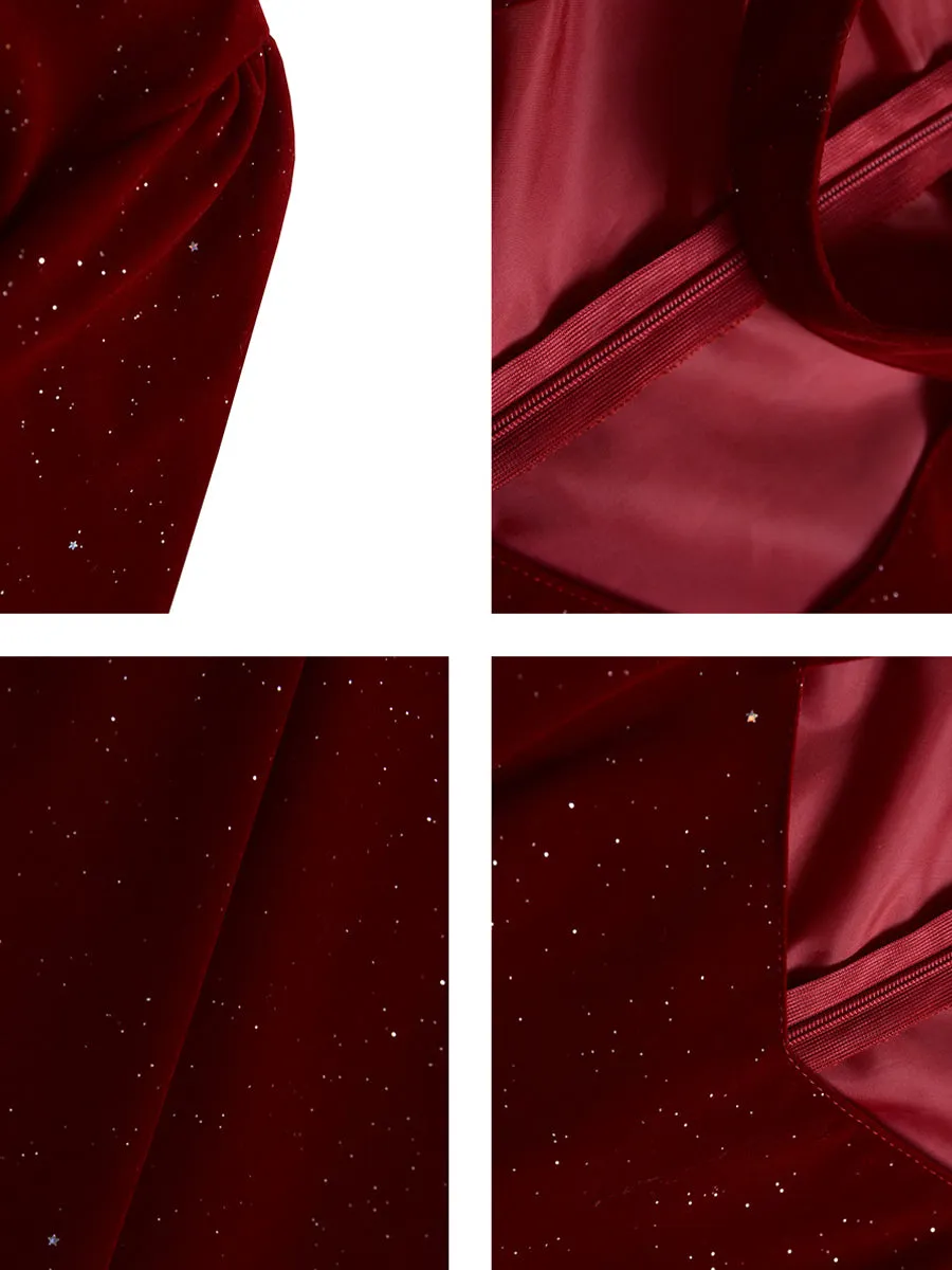 Velvet Bling-bling Dress