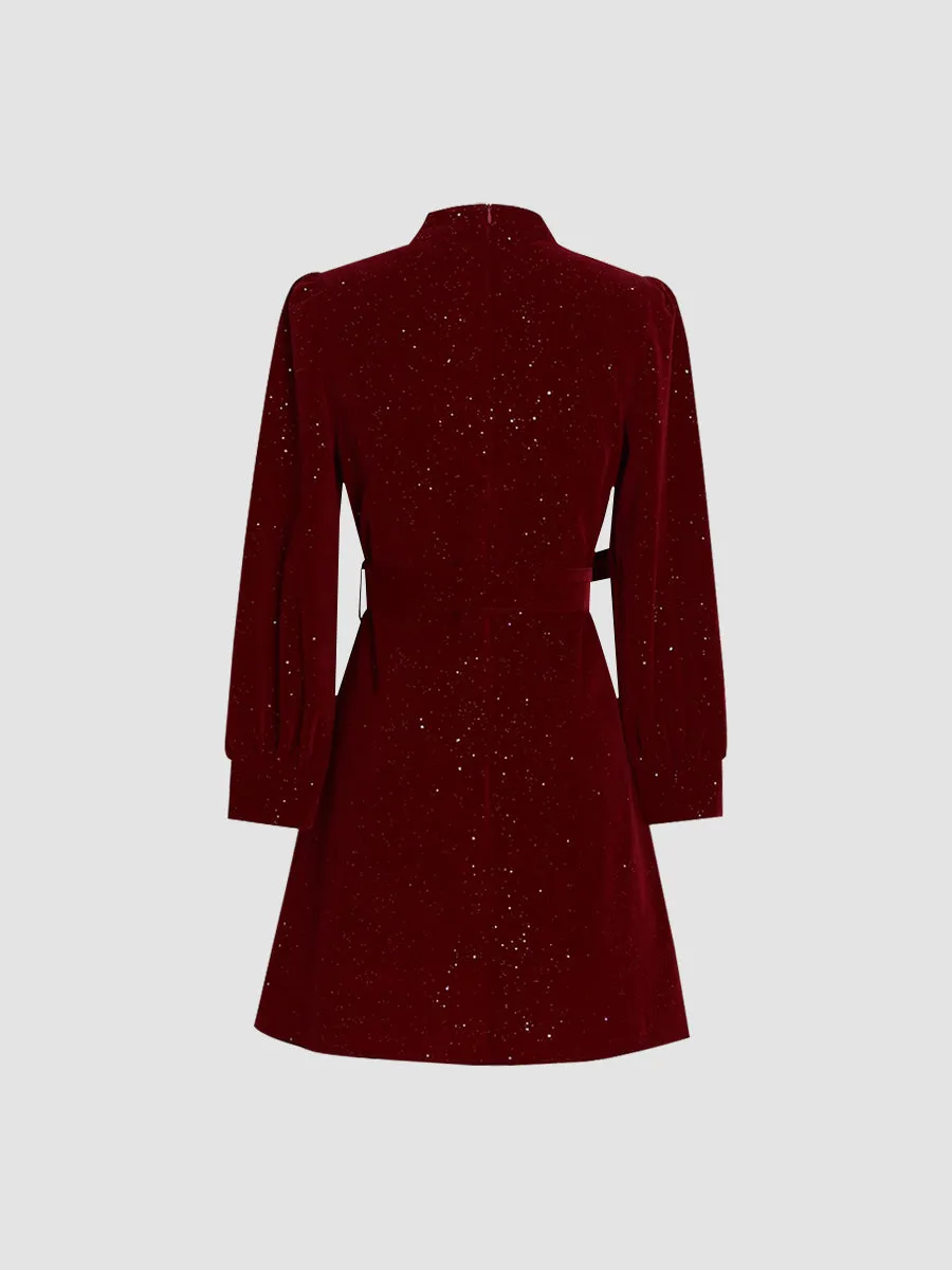 Velvet Bling-bling Dress