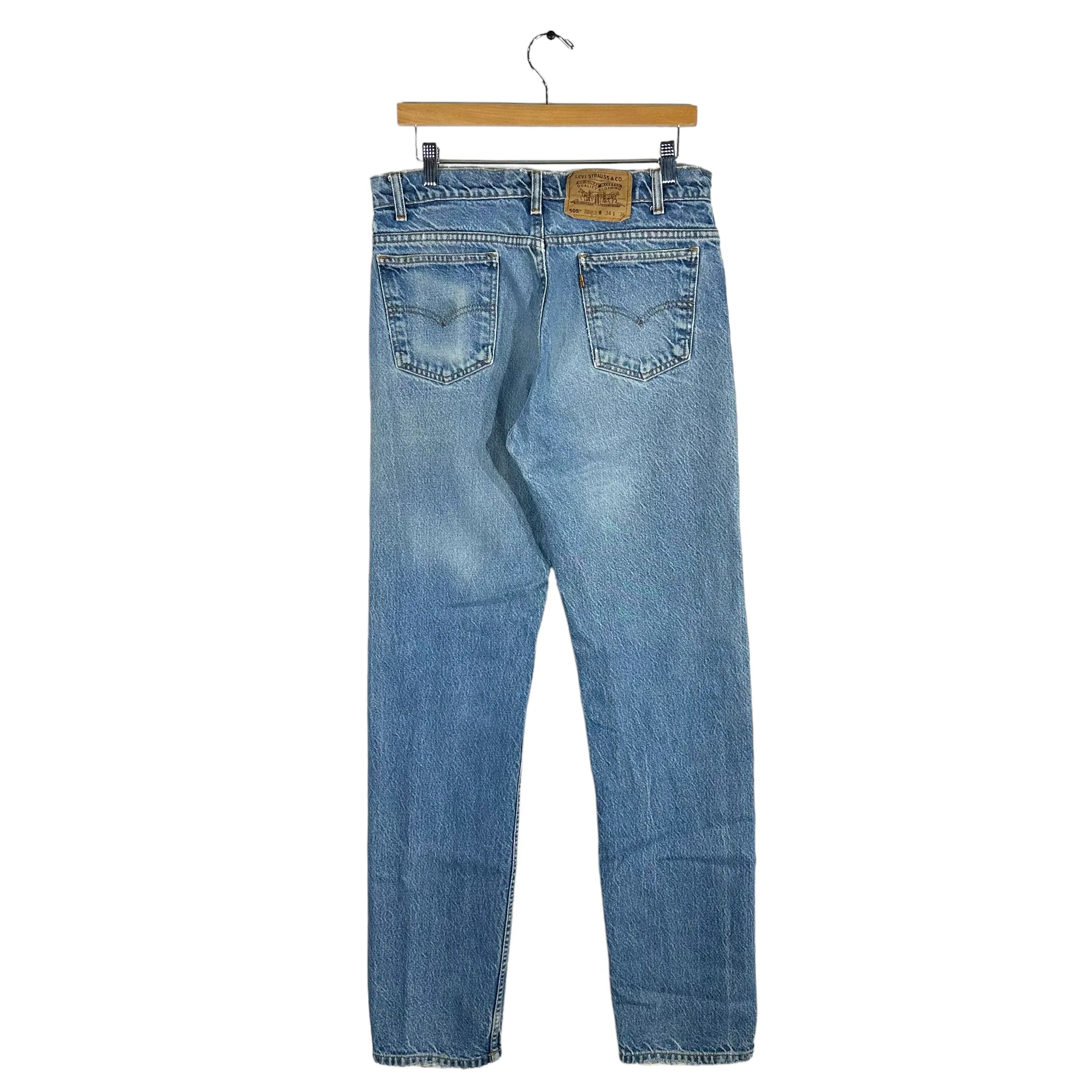 Vintage Levis 505 Zip Fly Denim Jeans