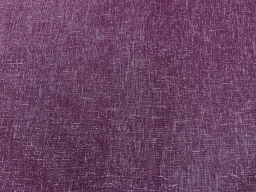 Wine Plain Cotton Linen Fabric