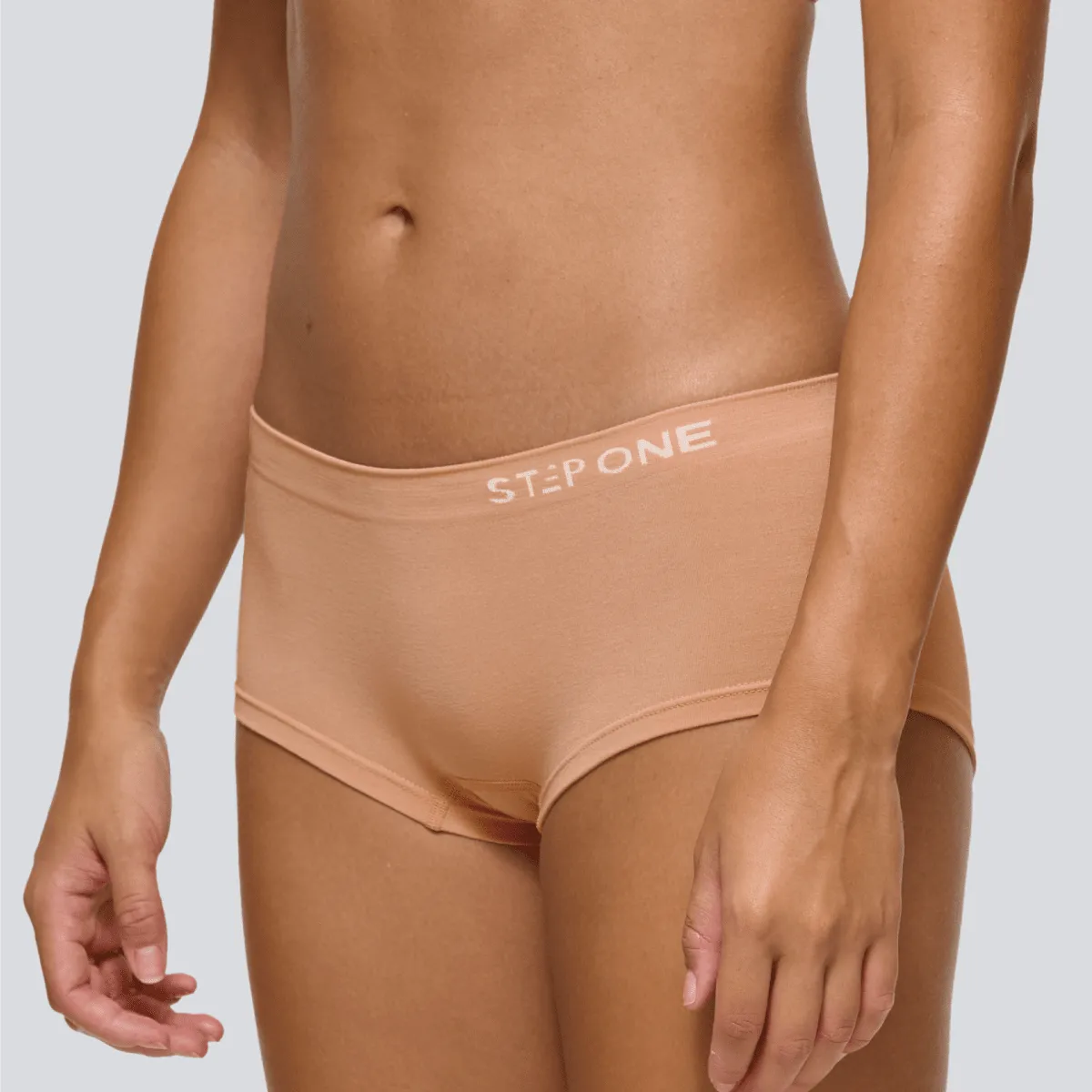 Women's SmoothFit Boyleg - Pink Beige